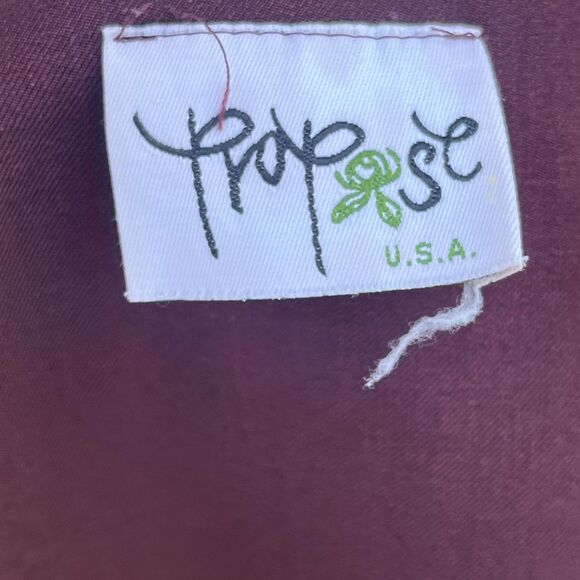 90s Blazer in Maroon Womens Medium Structured Top Military Details. - Picture 4 of 6